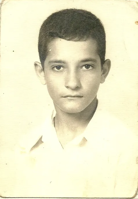 Retrato fotográfico a los 13 años.